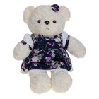 Мягкая игрушка "Медведь в платье и с бантом", 38 см, МИКС - Фото 2