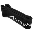 Эспандер ленточный многофункциональный ONLYTOP, 208×8.3×0.5 см, 30-78 кг, цвет чёрный - Фото 3