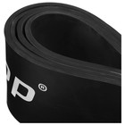 Эспандер ленточный многофункциональный ONLYTOP, 208×8.3×0.5 см, 30-78 кг, цвет чёрный - Фото 5