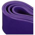 Эспандер ленточный многофункциональный ONLYTOP, 208х6,4х0,5 см, 23-68 кг, цвет фиолетовый - Фото 6