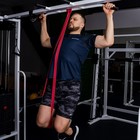 Эспандер ленточный многофункциональный ONLYTOP, 208×4.4×0.5 см, 17-54 кг, цвет красный - Фото 5