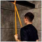 Эспандер ленточный многофункциональный ONLYTOP, 208×2.9×0.5 см, 11-36 кг, цвет оранжевый - Фото 3