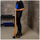 Эспандер ленточный многофункциональный ONLYTOP, 208×2.9×0.5 см, 11-36 кг, цвет оранжевый - Фото 4