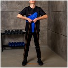 Эспандер ленточный многофункциональный ONLYTOP, 208×2.9×0.5 см, 11-36 кг, цвет оранжевый - Фото 5