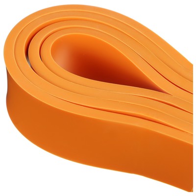 Эспандер ленточный многофункциональный ONLYTOP, 208×2.9×0.5 см, 11-36 кг, цвет оранжевый