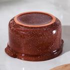 Горшок-сотейник «Мрамор коричневый», 400 мл - Фото 3