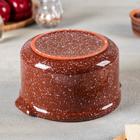 Горшок-сотейник «Мрамор коричневый», 1.5 л - Фото 4