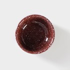 Салатник «Мрамор», 150 мл, цвет коричневый - Фото 2