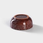 Салатник «Мрамор», 150 мл, цвет коричневый - Фото 3