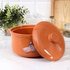 Горшок-сотейник 2 л "Гуси" - фото 25311955