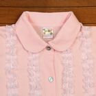 Блузка для девочки, рост 128 см, цвет розовый 690-AZ - Фото 2