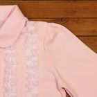 Блузка для девочки, рост 128 см, цвет розовый 690-AZ - Фото 3