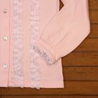 Блузка для девочки, рост 128 см, цвет розовый 690-AZ - Фото 4