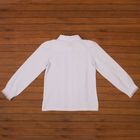 Блузка для девочки, рост 134 см, цвет белый 690/1-AZ - Фото 5