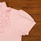 Блузка для девочки, рост 128 см, цвет розовый 696-AZ - Фото 3