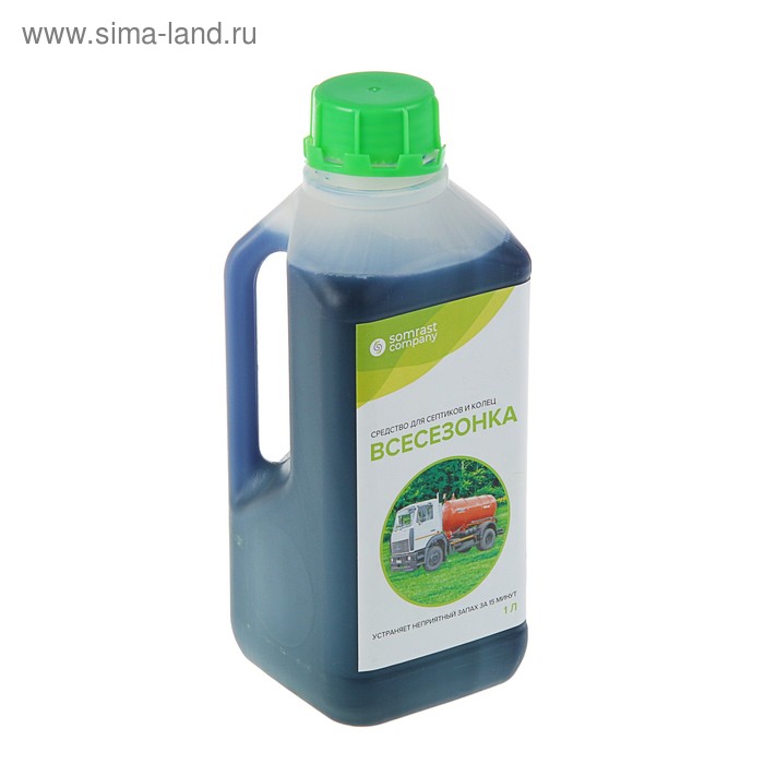 Средство для септиков и колец "Всесезонка", 1 л - Фото 1