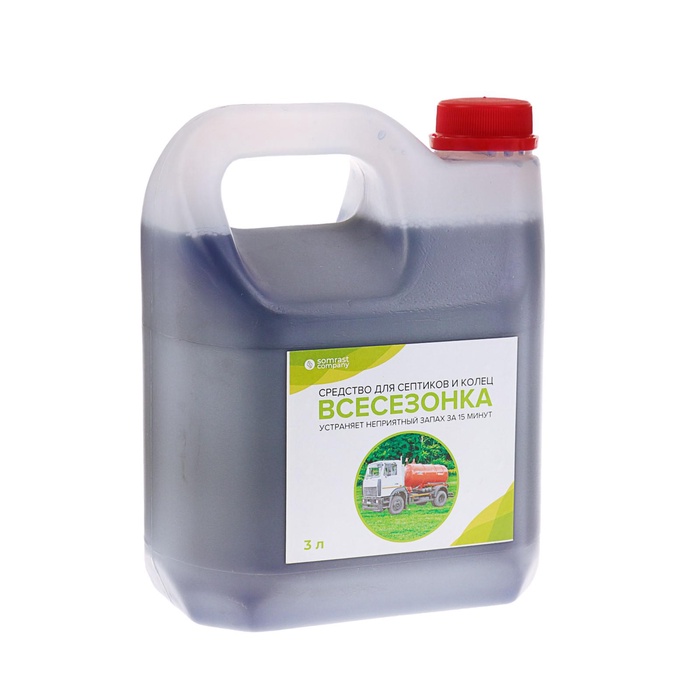 Средство для септиков и колец "Всесезонка", 3 л - Фото 1