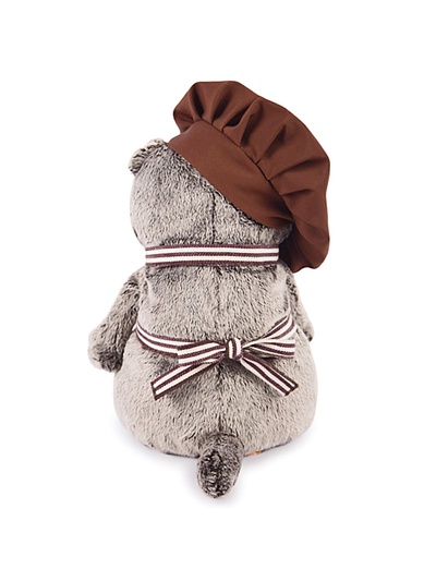 Мягкая игрушка «Кот Басик-бариста», 22 см