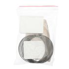 Карниз струнный, двухрядный, 7 м (ряд 3.5 м), пластиковый крючок - Фото 3