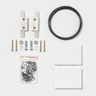 Карниз струнный, двухрядный, 3.5 м, металлический крючок - Фото 3