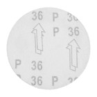 Круг абразивный шлифовальный под "липучку" ТУНДРА, 125 мм, Р36, 10 шт. - фото 8325529