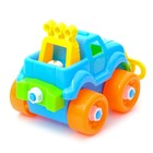 Конструктор для малышей «Джип», 22 детали, цвета МИКС - Фото 3