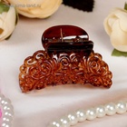 Крабик для волос «Завитки», 4 см, МИКС - Фото 6