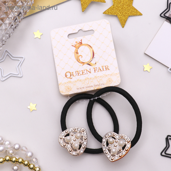 Резинка для волос "Венера" (цена за штуку) овал - Фото 1