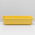 Туалет с сеткой "Белла" для кошек, 37 х 27 х 8 см, жёлтый - Фото 2