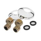 Смеситель для ванны Accoona A7182M, двухвентильный, синий/хром - Фото 5