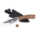 Нож туристический "Акула-2" - 50631, сталь AUS8, с худ.оформлением,  г. Кизляр - Фото 2
