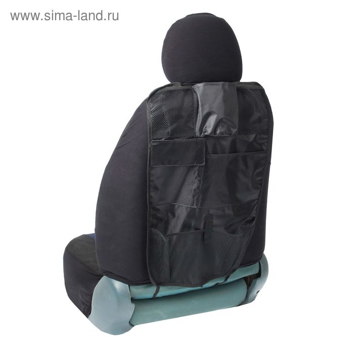 Накидка-органайзер TORSO, 7 карманов, 37×60 см, черный - Фото 1