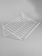 Полка наклонная на сетку, 30 градусов, 600×340 мм, цвет белый - Фото 2