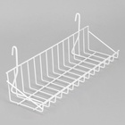 Полка на сетку, 350×125×125 мм, цвет белый - Фото 1