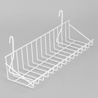 Полка на сетку, 350×125×125 мм, цвет белый 2472558