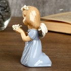 Сувенир "Малышка ангел с розочкой" 10х7,5х5 см - Фото 2