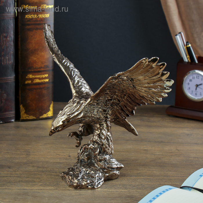 Сувенир "Орёл на охоте" 24х25х14 см - Фото 1