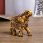 Сувенир полистоун "Слон с маской быка на попоне" 11х9,5х5 см - Фото 2