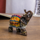 Сувенир полистоун "Слон с наскальными рисунками" 9х4,5х8 см - Фото 2