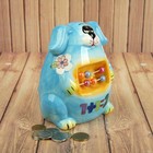Копилка керамика "Пёсик счетовод" 10,5х8х13,5 см - Фото 3