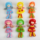 Мягкая игрушка «Кукла», в платьишке, с сердечками, цвета МИКС - Фото 3