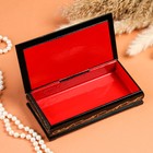 Шкатулка - купюрница «Охота», 8,5×17 см, лаковая миниатюра - фото 20724181