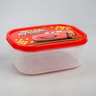 Ланч-бокс, прямоугольный, 500 мл «Ты лучший», Тачки - Фото 3