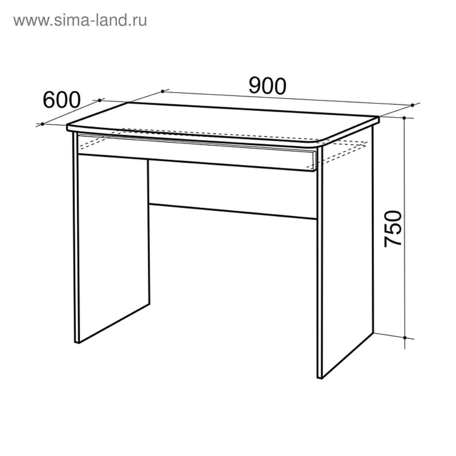 Размеры письменных столов для дома