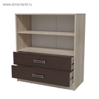 Комод с дверками и ящиками «Румба», цвет дуб сонома / венге - Фото 2