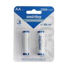 Аккумулятор Smartbuy, Ni-Mh, AA, HR6-2BL, 1.2В, 2500 мАч, блистер, 2 шт. - Фото 1