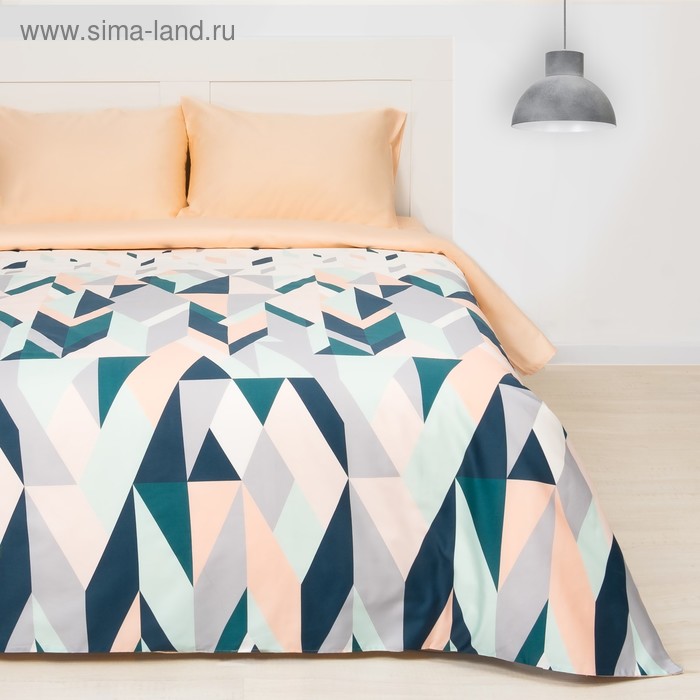 Постельное бельё Этель Дуэт Калейдоскоп, размер 143х217 см - 2 шт., 240*220 см, 50х70 см - 2 шт - Фото 1