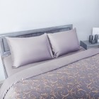 Постельное бельё "Этель" Евро Жемчужная дымка, размер 200х217 см, 220х240 см, 50х70 см - 2 шт - Фото 2