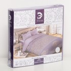 Постельное бельё "Этель" Евро Жемчужная дымка, размер 200х217 см, 220х240 см, 50х70 см - 2 шт - Фото 7