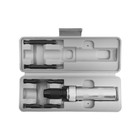 Отвертка ударно-поворотная ТУНДРА 1/2", с битами 6 шт., металлическая рукоятка, кейс - Фото 2